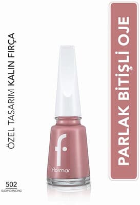Flormar Nail Enamel Yoğun Pigmentli Oje 502 Snow Dancing