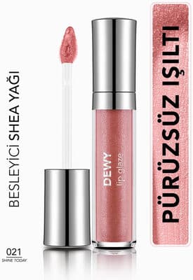 Flormar Dewy Lip Glaze Dudak Parlatıcısı 021 Shine Today