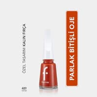 Flormar Nail Enamel Yoğun Pigmentli Oje 489 Hot Sun