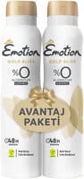 Emotion Gold Bliss Kadın Deodorant Sprey 2 x 150 ml