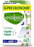 Molped Pure & Soft Süper Eko Gece 16'lı