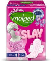 Molped Slay Gece Hijyenik Ped 16'lı