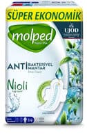 Molped Hijyen Max Süper Eco Gece Hijyenik Ped 14'lü
