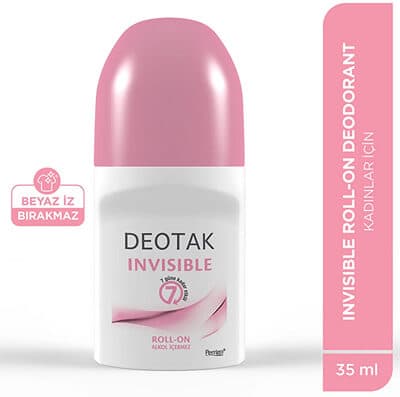 Deotak Kadın Deodorant Roll-On Invisible 35 ml