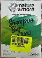 Barre de shampooing Rosemary & Mint