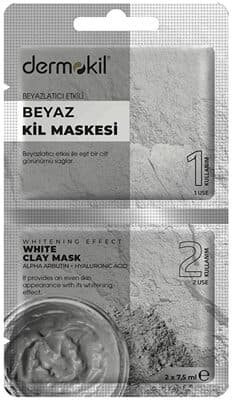 Dermokil Beyaz Kil Maskesi 2 x 7,5 ml