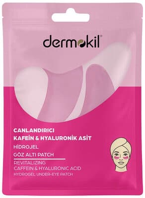 Dermokil Canlandırıcı Kafein Hyalüronik Asit Hidrojel Göz Altı Maskesi 7 gr