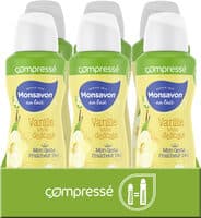 Monsavon Déodorant Femme Spray Anti Transpirant Lait & Fleur de Vanille Lot 6x100ML(dont 2 Offerts)
