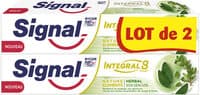 Signal Integral 8 Dentifrice Nature Elements Soin Gencives 2x75ml