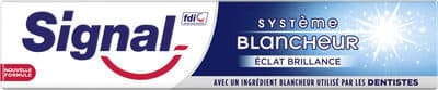Signal Dentifrice Système Blancheur Éclat Brillance 75ml