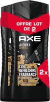 Axe sg cuir&cooki 2x400ml