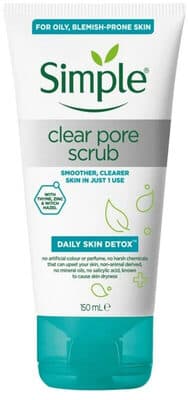 Simple Daily Skin Detox Clear Pore Scrub