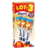 Signal Dentifrice Enfants 3-6 Ans Fruigolo 3x50ml