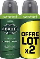 Brut deo orgnl 2x100 ml