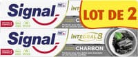 Signal Integral 8 Dentifrice Nature Elements Blancheur & Détox 2x75ml