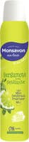 Monsavon Déodorant Femme Spray Bergamote Très Pétillante 200ml