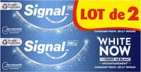 Signal White Now Dentifrice Original 2x75ml
