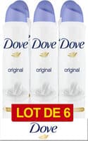 Dove deo origi 6x200ml
