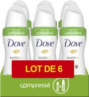 Dove deo invdr 6x100ml