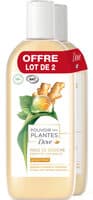 DOVE Gel Douche Pouvoir des Plantes Gingembre 2x250ml