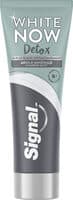 Signal White Now Dentifrice Blancheur Détox Argile & Charbon Actif 75ml