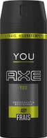 AXE Déodorant Antibactérien YOU Spray 150ml