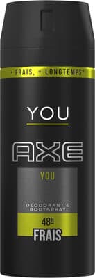 AXE Déodorant Antibactérien YOU Spray 150ml