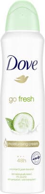 Dove Déodorant Spray Go Fresh Concombre & Thé Vert