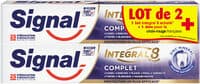 Signal Intégral 8 Dentifrice Complet Tube Lot 2x75ml