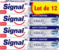 Signal Dentifrice Protection Anti-Tartre 12x75ml