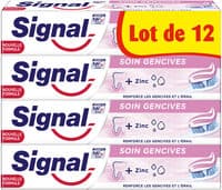 Signal Dentifrice Soin Gencives 12x75ml