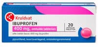 Kruidvat Ibuprofen 400mg Omhulde Tabletten