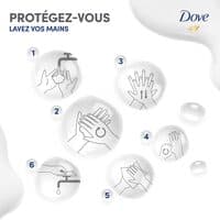 Dove Savon Lavant Antibactérien Exfoliant Doux 2x100g