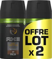 AXE Déodorant Homme Spray Dark Temptation Compressé 100ml Lot de 2