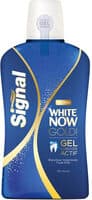 Signal Bain de Bouche Gel Liquide Actif White Now Gold