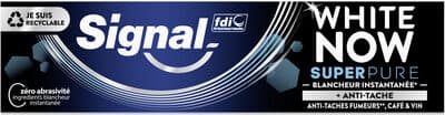 SIGNAL White Now Dentifrice Super Pure 75ml