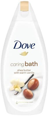 Dove Calming Caring Bath Badcrème Sheaboter & Vanille 450 ml