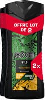 AXE Gel Douche Wild Mojito & Bois de Cèdre 2x400ml