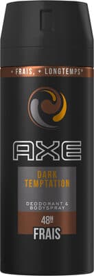 AXE Déodorant Bodyspray Homme Dark Temptation 48h Non-Stop Frais