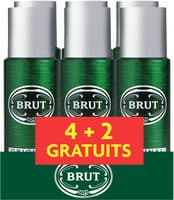 Brut Déodorant Homme Spray Original 200ml Lot de 2