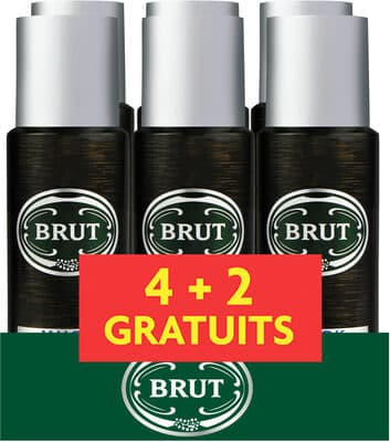 Brut Déodorant Homme Spray Musk 200ml Lot de 2