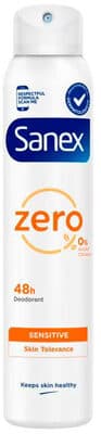 Sanex Zero% sensitive deodorant spray