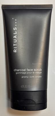 Charcoal face scrub