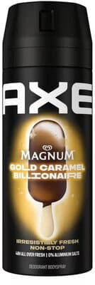 Axe Magnum Gold Caramel Billionaire Deodorant Bodyspray