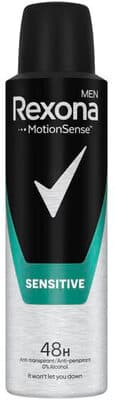 Rexona Men Sensitive Antitranspirant Deodorant Spray