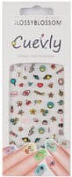 Glossy Blossom Tırnak Süsleme Sticker Cuevly-96678