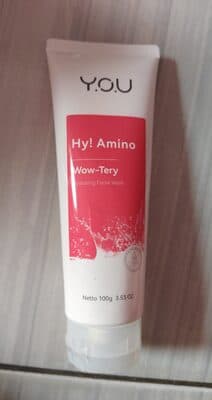 Facial Wash Y. O. U Wow Tery