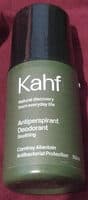 Antiperspirant deodorant