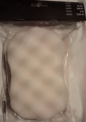 Sponge for showering