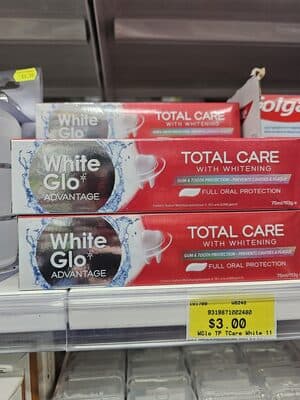 White Glo Total Care Toothpaste